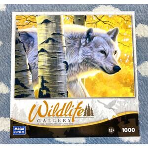 Wildlife Gallery Puzzle Wolf 1000 Pieces Mega Brand New New in Sealed Box